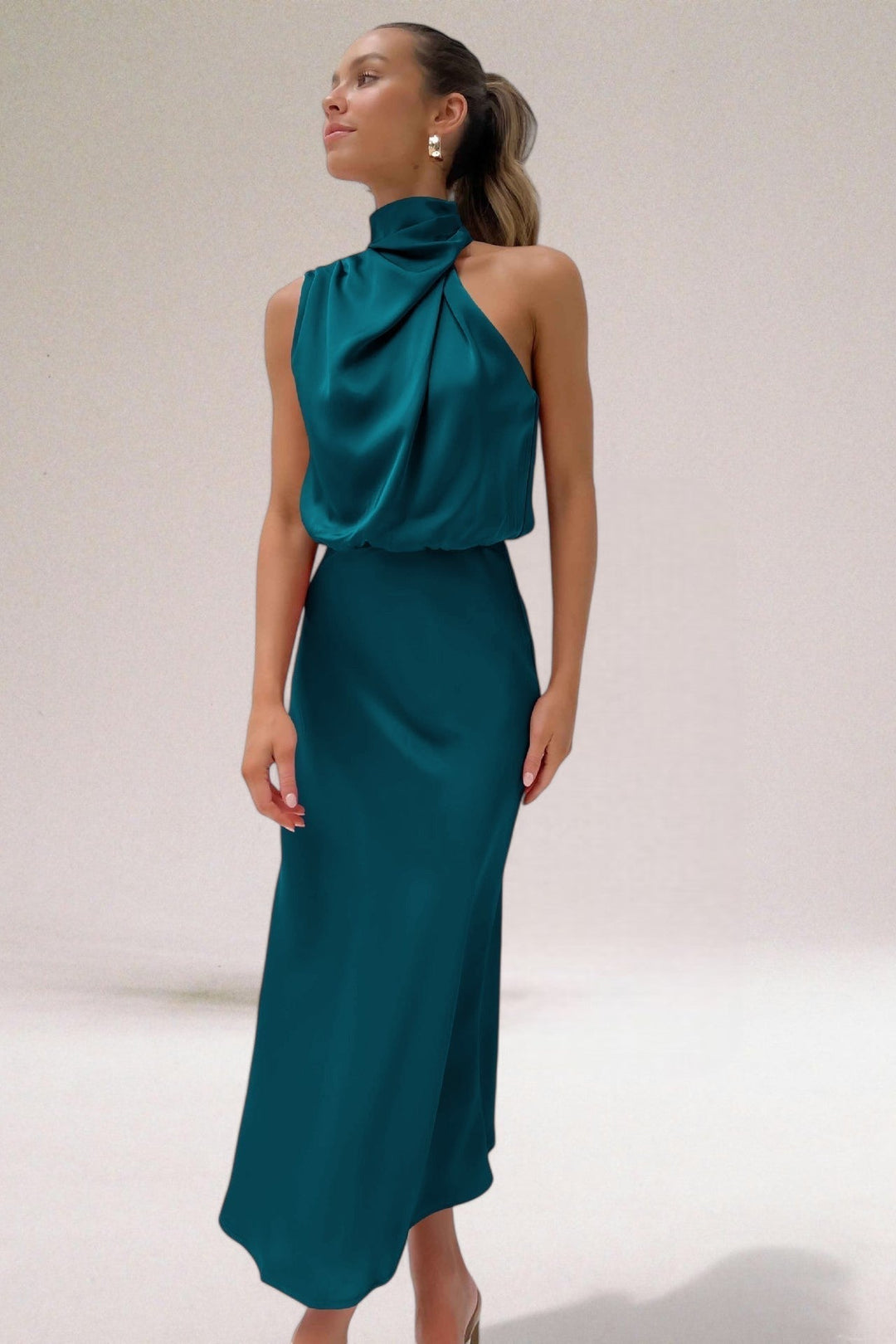 Women's Dress | Halter Neck Maxi