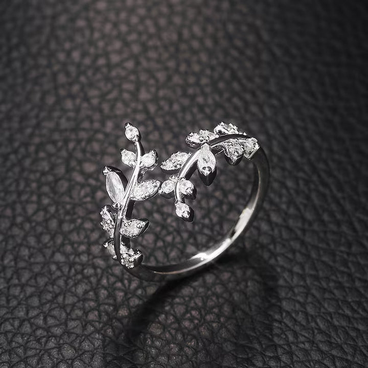Vintage Adjustable Vine-Shaped Ring