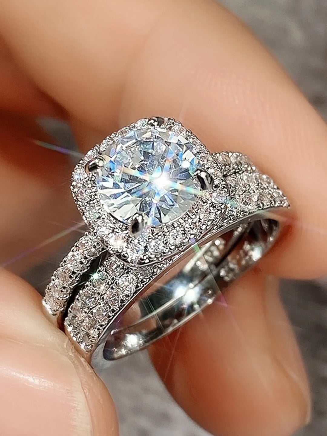 Crystal  Luxury ring