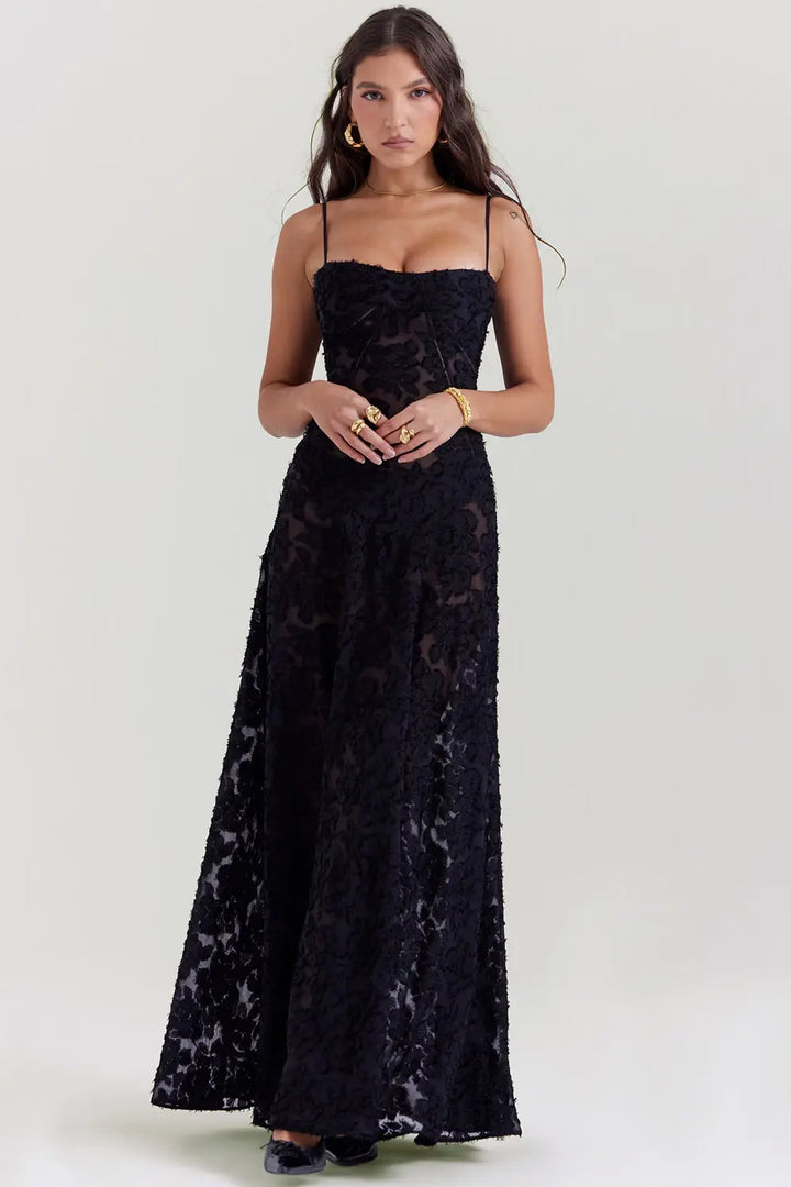 Women’s Summer Dress | Open Back Maxi