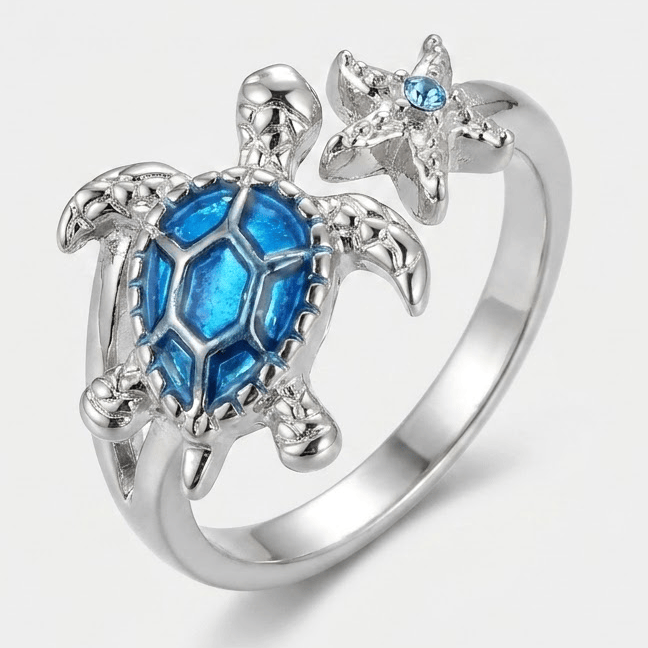 Sea Spirit Ring - (ADJUSTABLE)