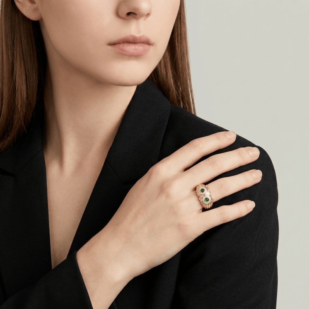 Wild Owl Ring - (ADJUSTABLE)