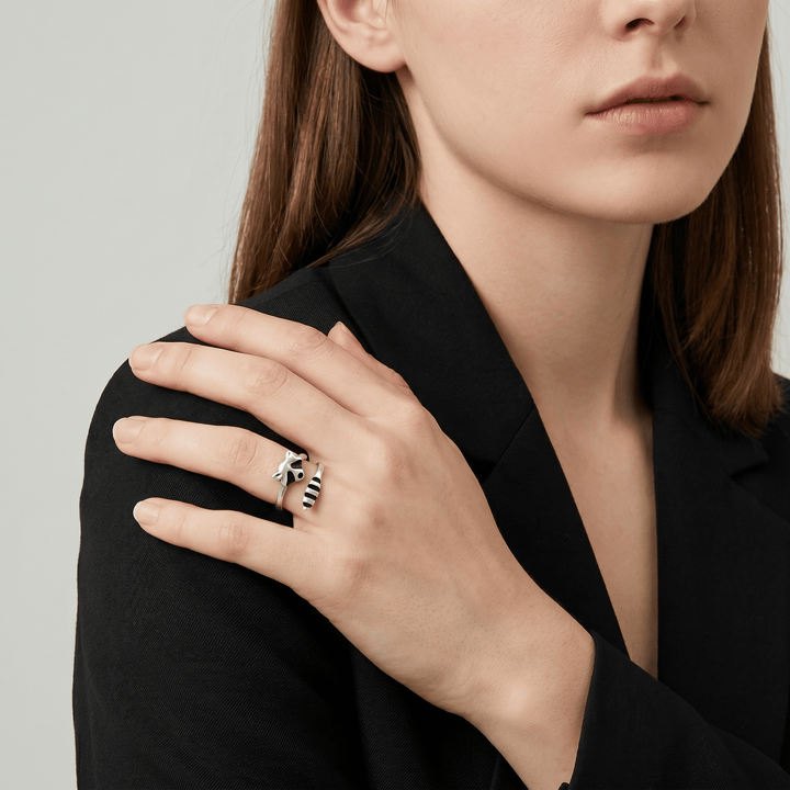 Cute Bandit Ring - (ADJUSTABLE)