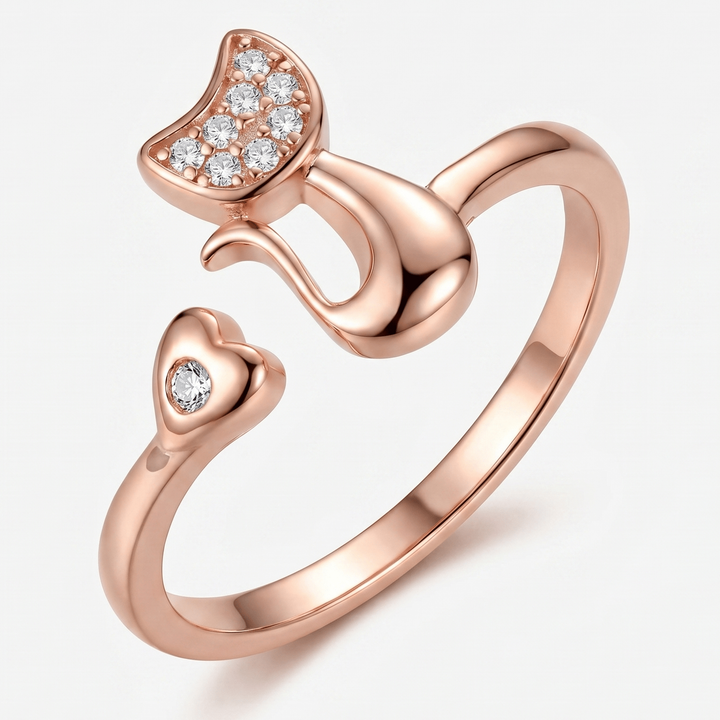 Tail of Love Ring - (ADJUSTABLE)