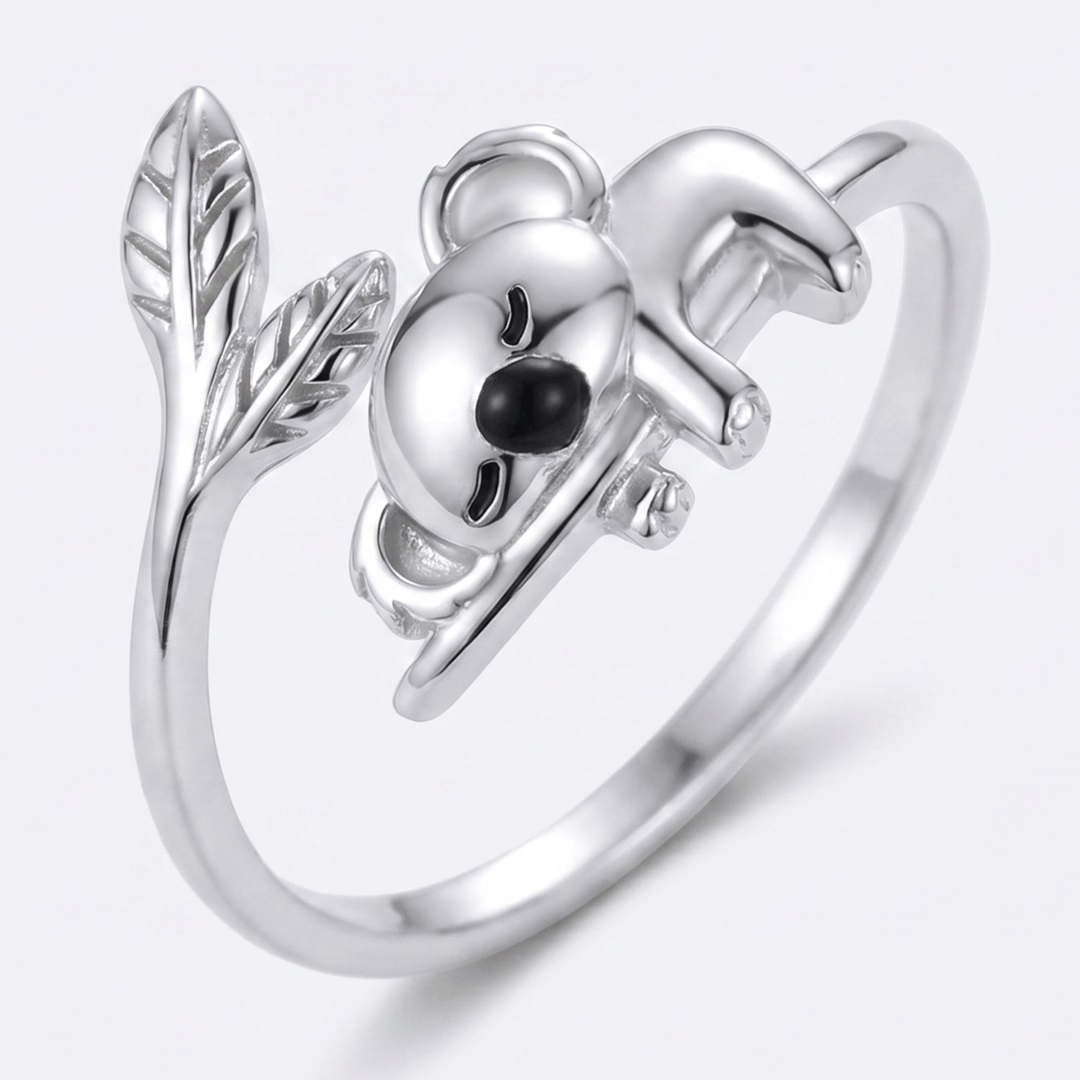 Sleeping Koala Ring - (ADJUSTABLE)