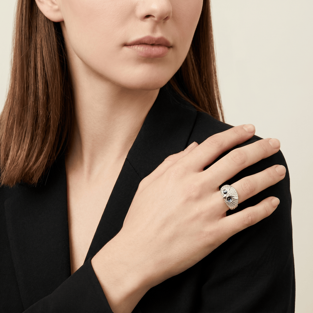 Forest Owl Ring