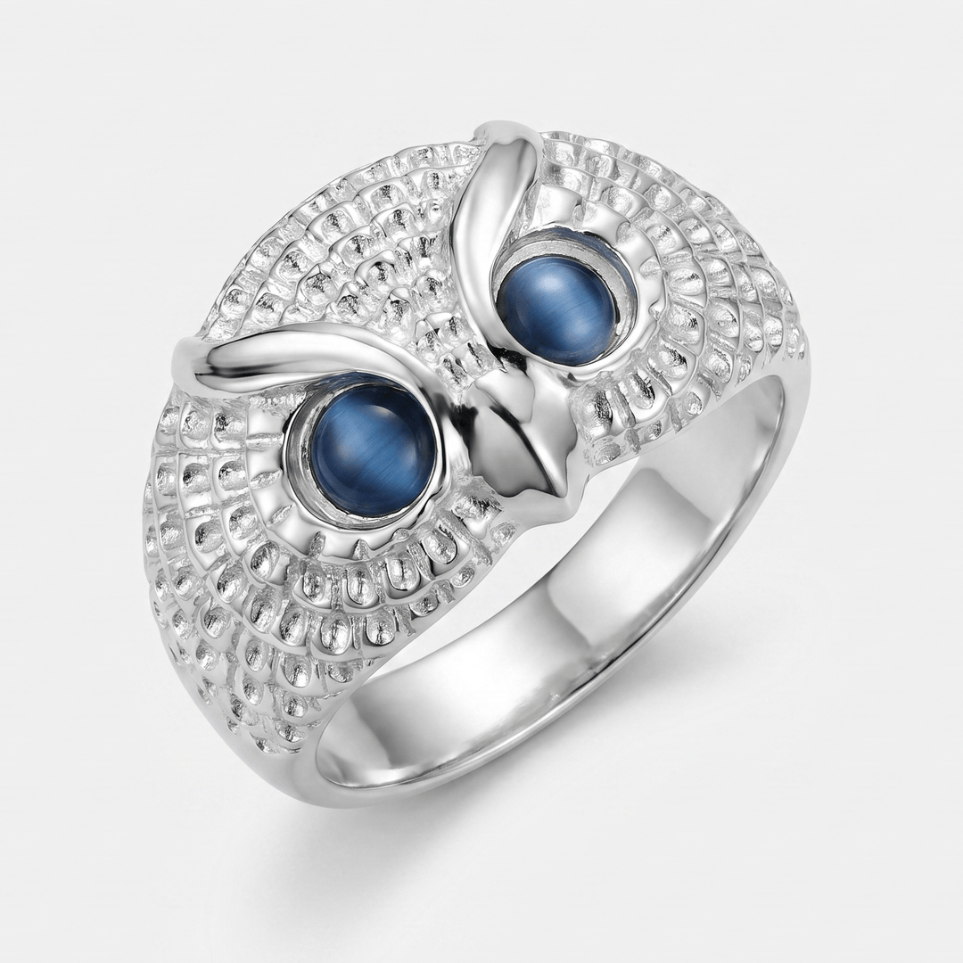Forest Owl Ring