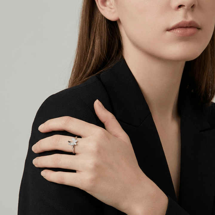 Dainty Wings Butterfly Ring - (ADJUSTABLE)
