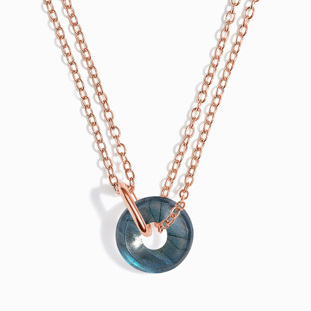Labradorite Drop Necklace