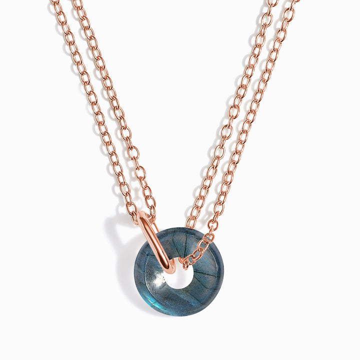 Labradorite Drop Necklace