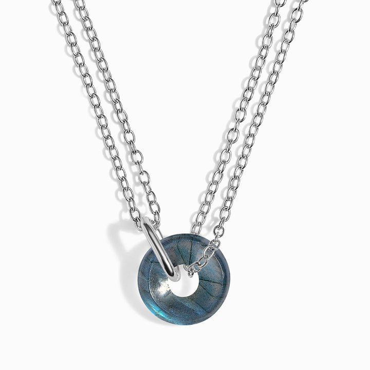 Labradorite Drop Necklace