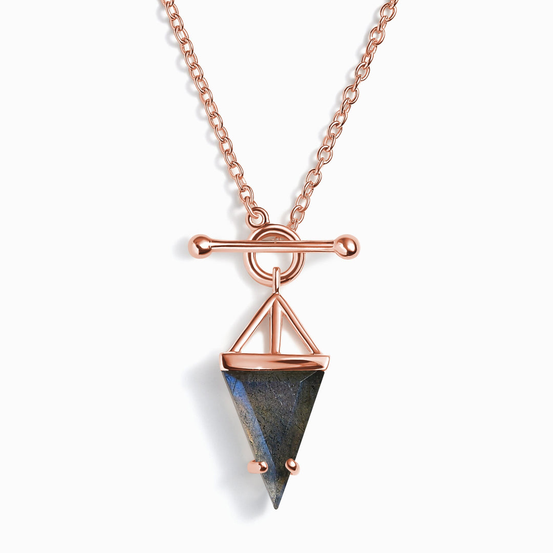 Labradorite T-Lock Necklace