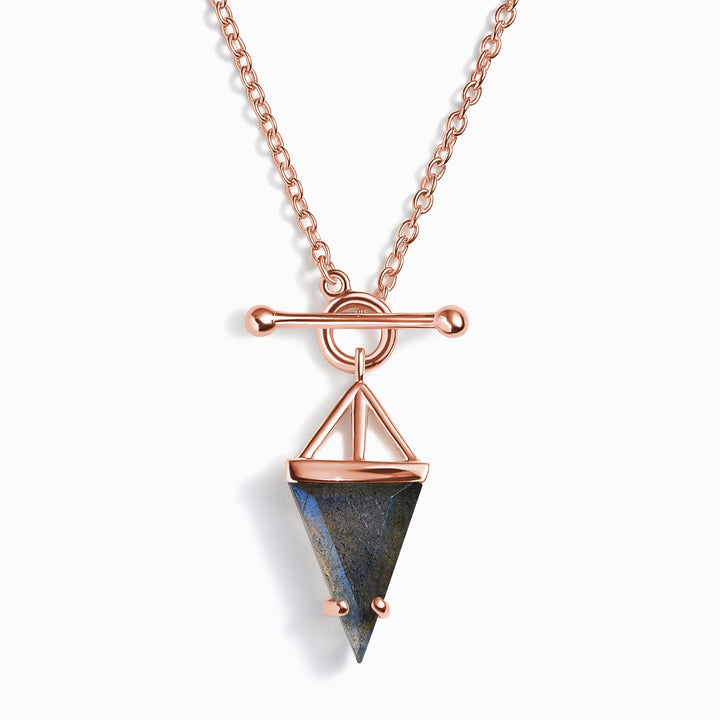Labradorite T-Lock Necklace