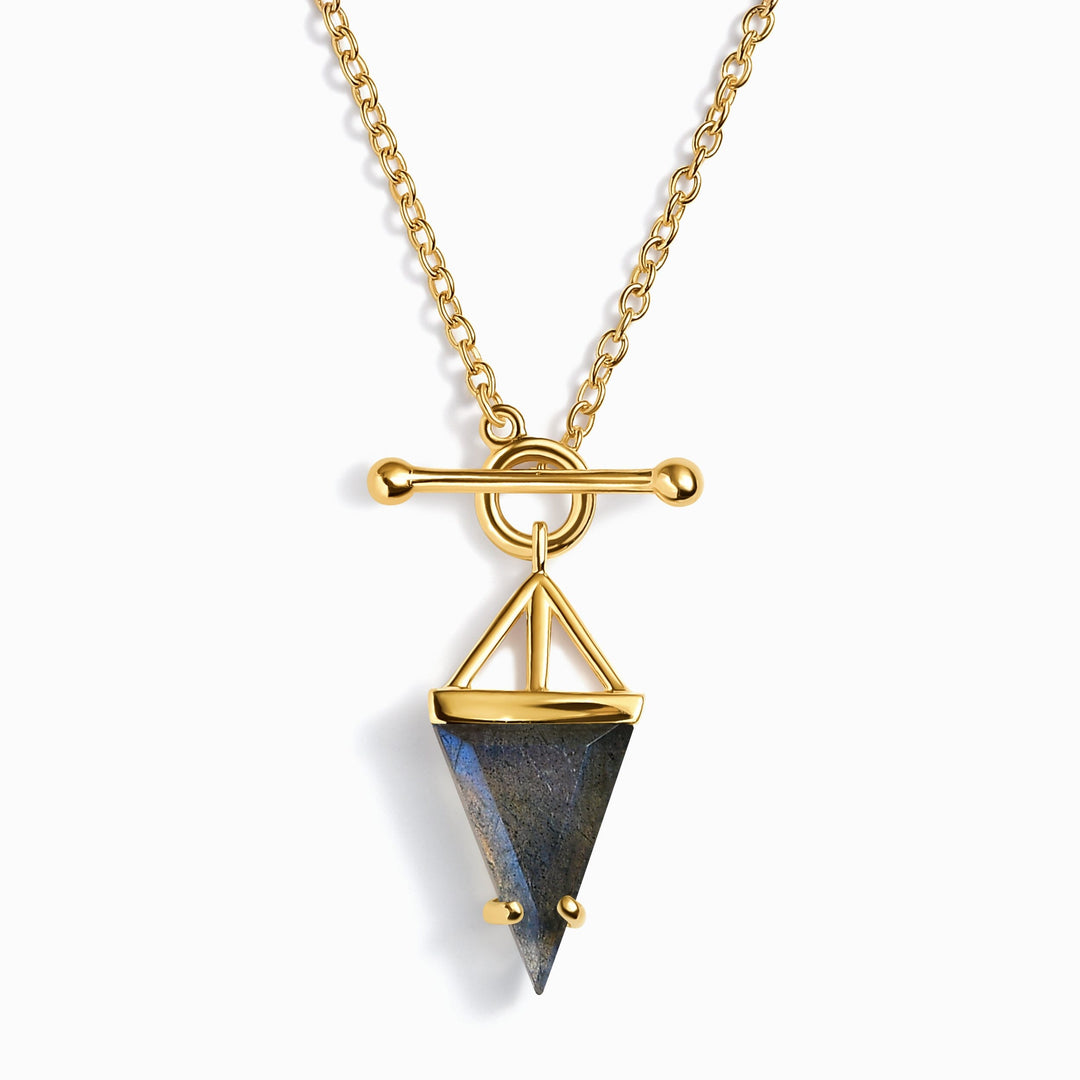 Labradorite T-Lock Necklace