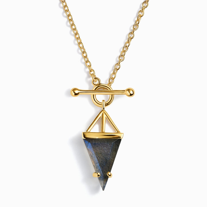Labradorite T-Lock Necklace