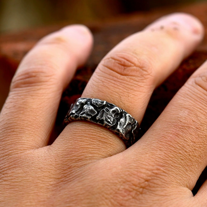 Vintage Stone Silver Legacy Ring