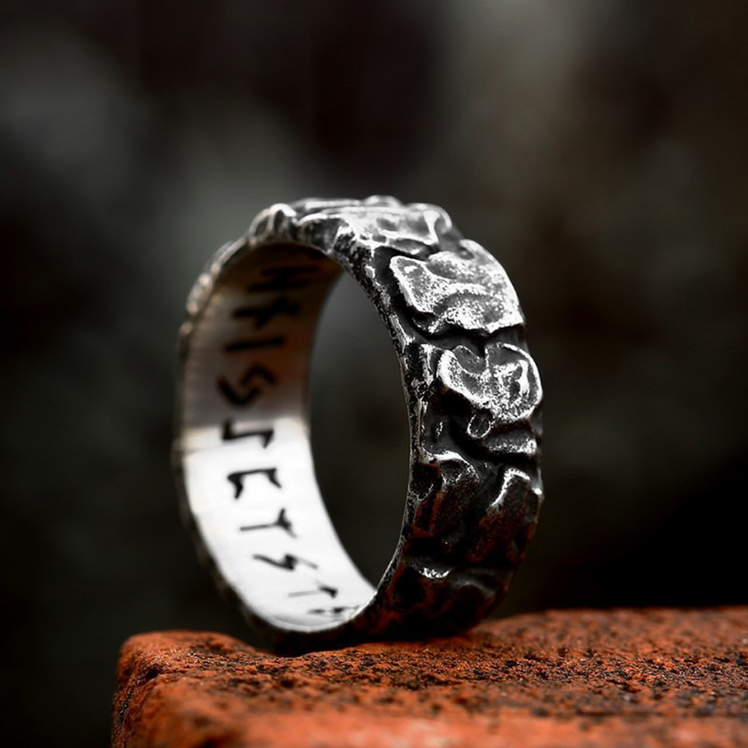 Vintage Stone Silver Legacy Ring