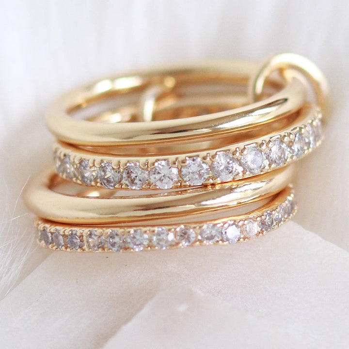 Crystal Layer Ring