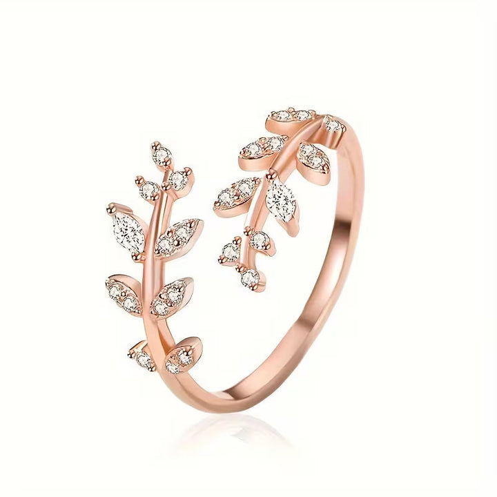 Vintage Adjustable Vine-Shaped Ring