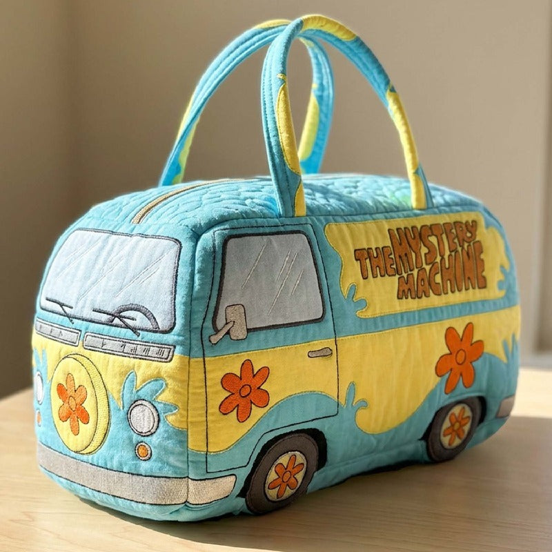 Mystery Van Inspired Quilted Duffel Bag