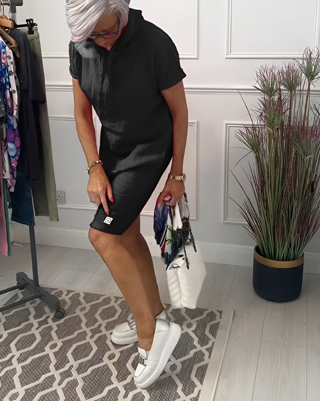 Women’s Dress | Hooded Short Sleeve