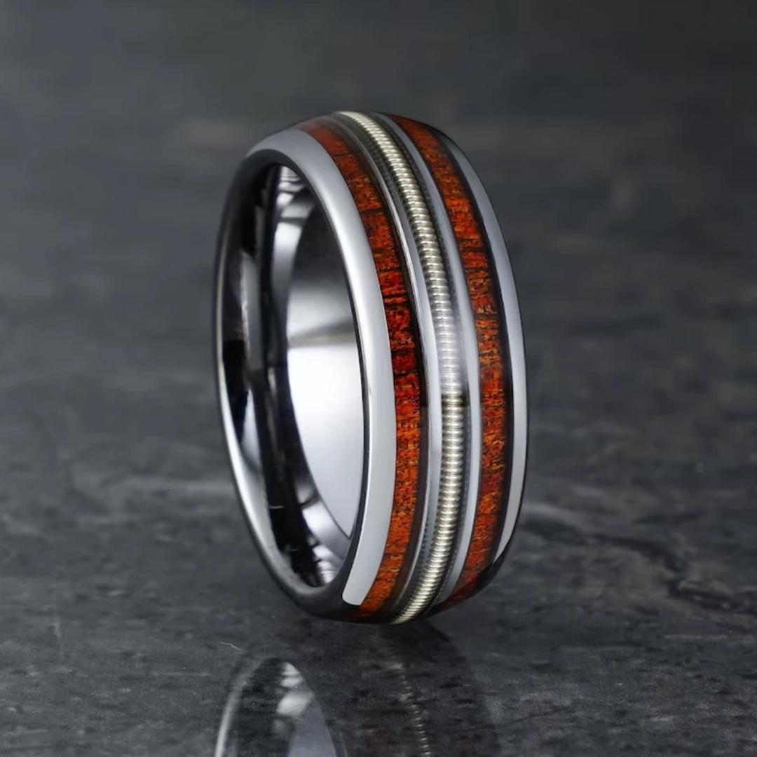 Iron Ember Crest Ring