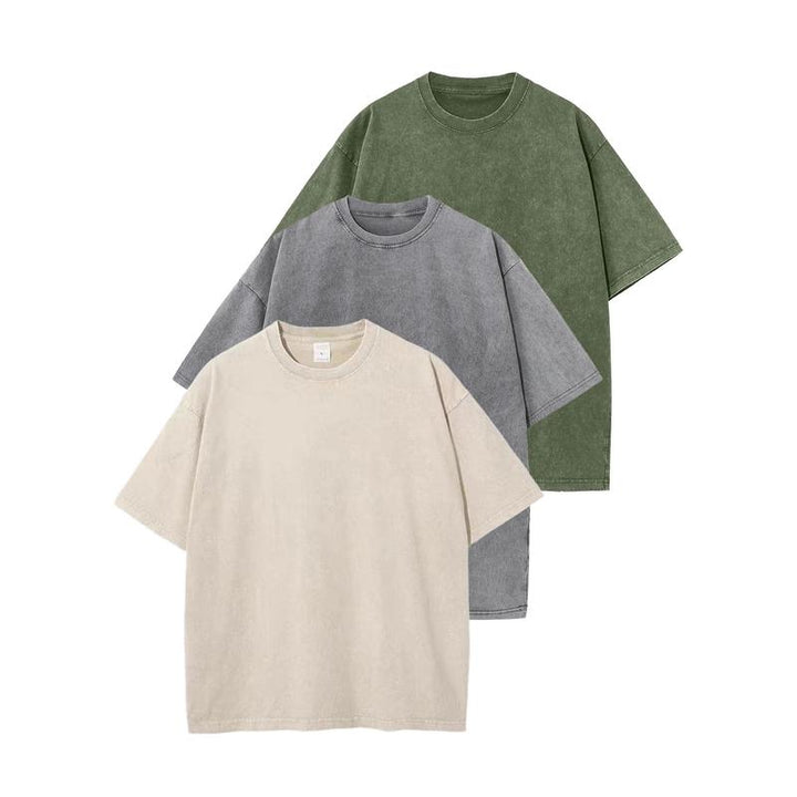 HOLLIE™ - Casual Crew Neck Loose Fit T-Shirt (3-Pack)
