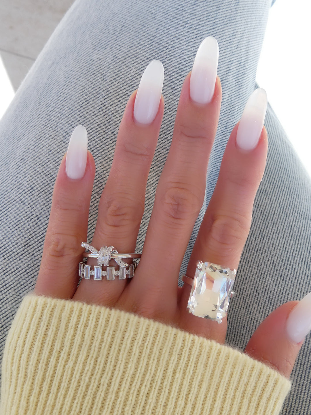 Crystal Twist Ring