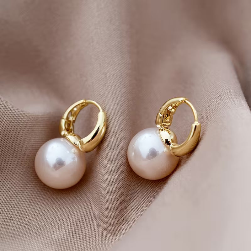 Classic Pearl Drop Earrings