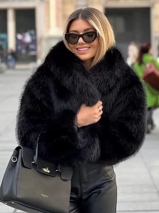 RENATA™ - Elegant Faux Fur Jacket