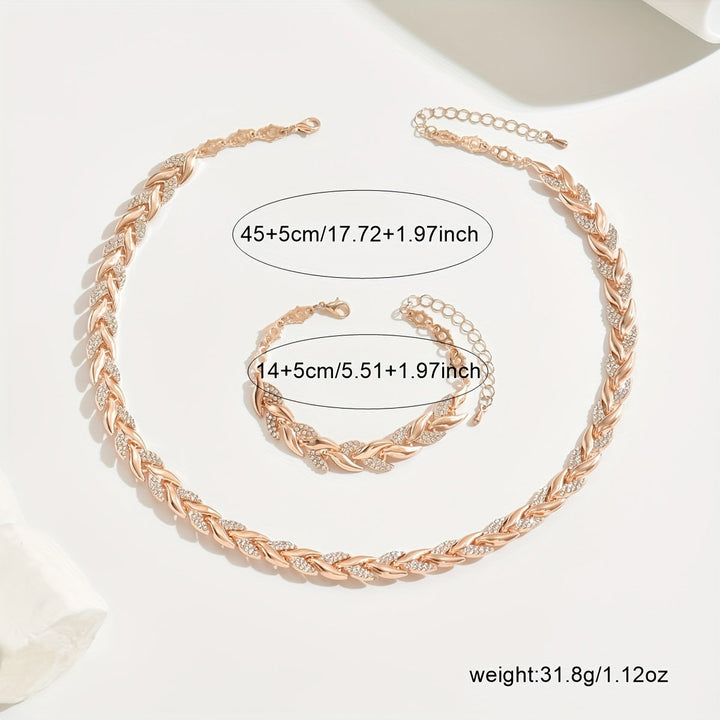 Fish Tail Necklace & Bracelet Set