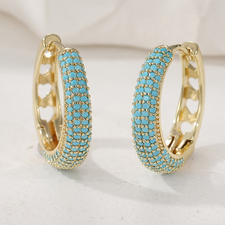 Charming Turquoise Earrings