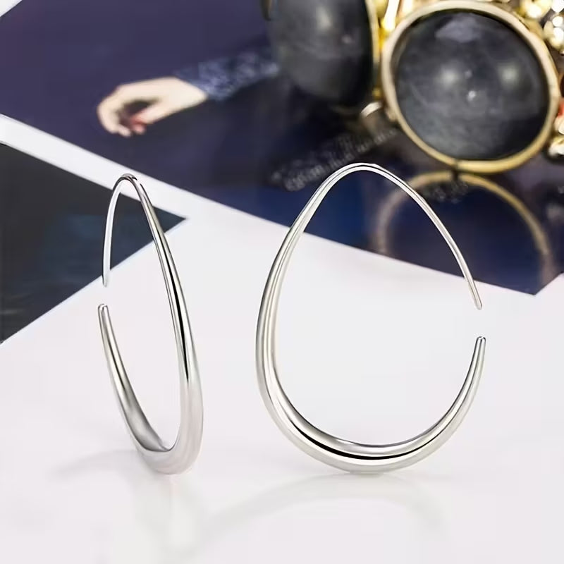 Elegant Vintage Gold Drop Earrings