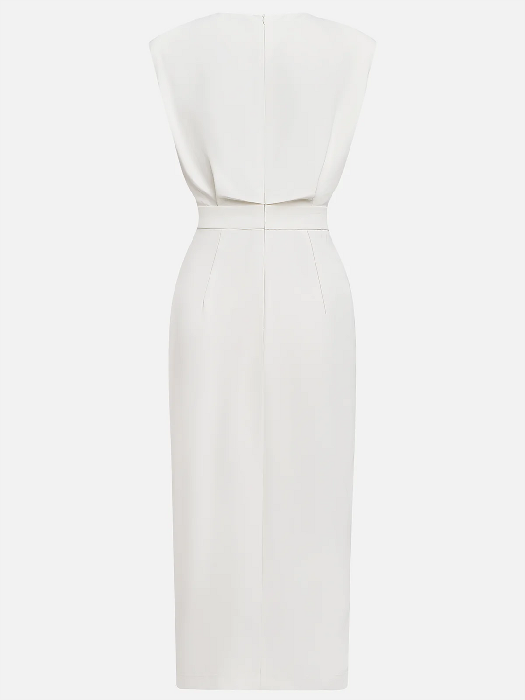 Women’s Dress | Sleeveless Side Button Midi