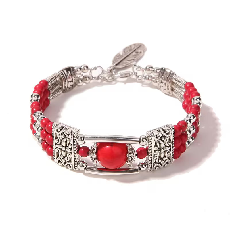 Bohemian Natural Stone Bracelet