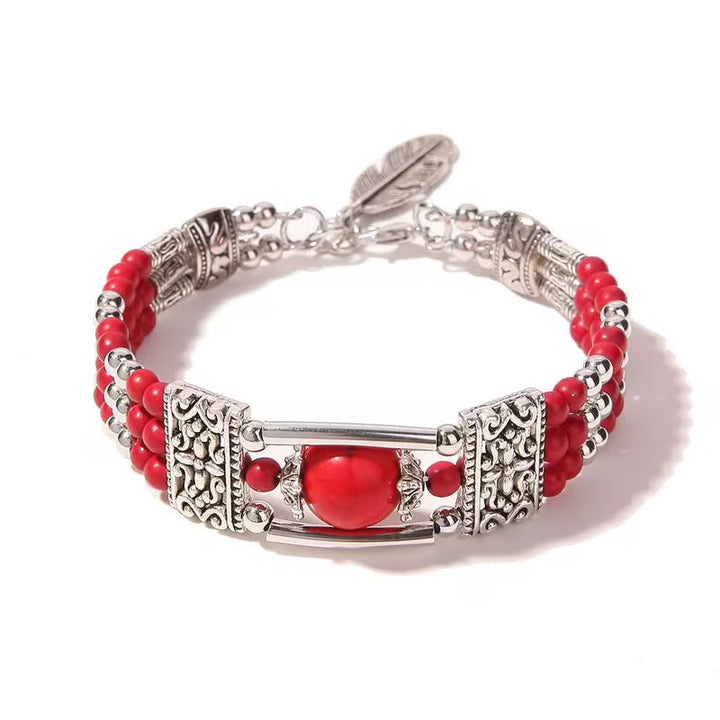 Bohemian Natural Stone Bracelet