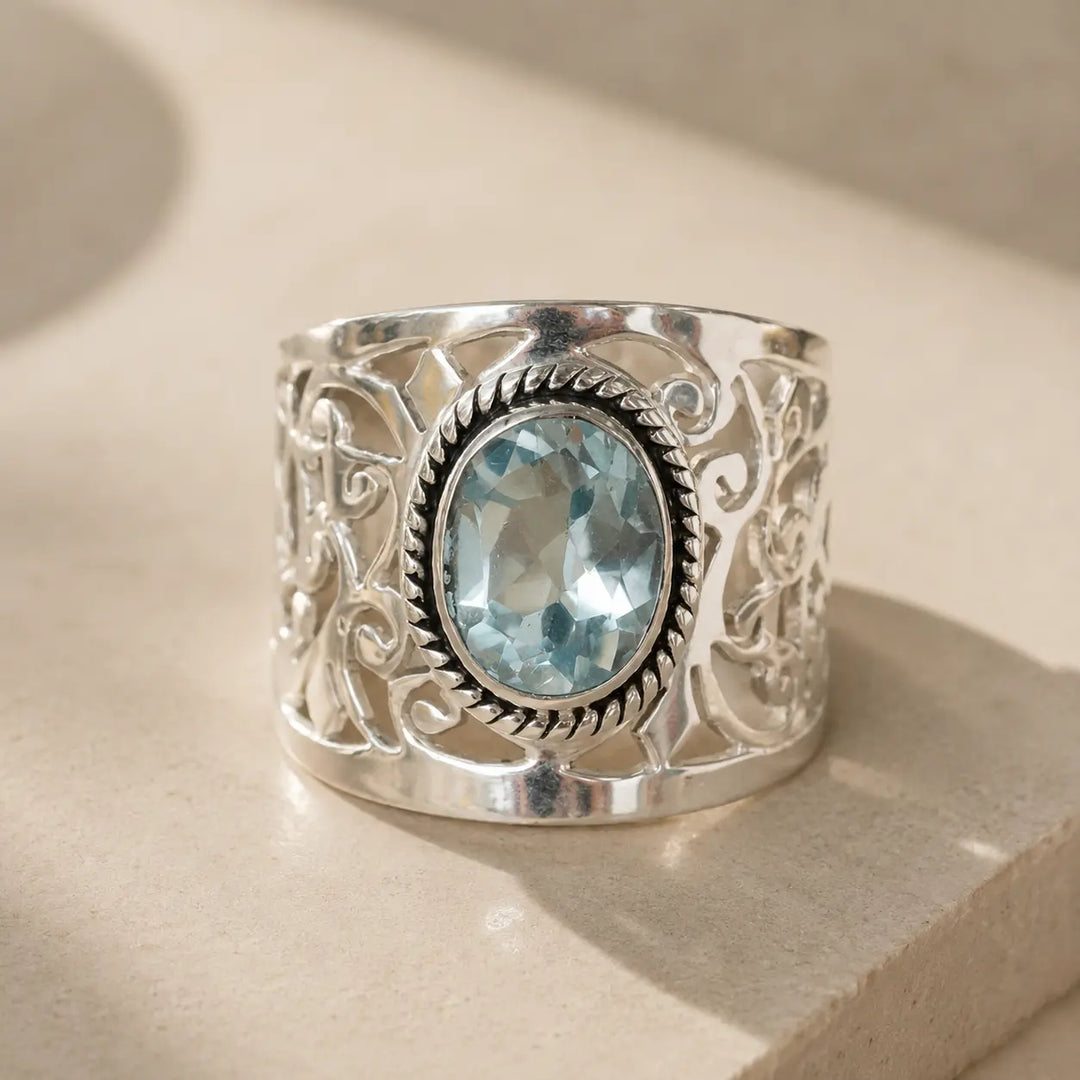 Bohemian Cubic Zirconia Ring