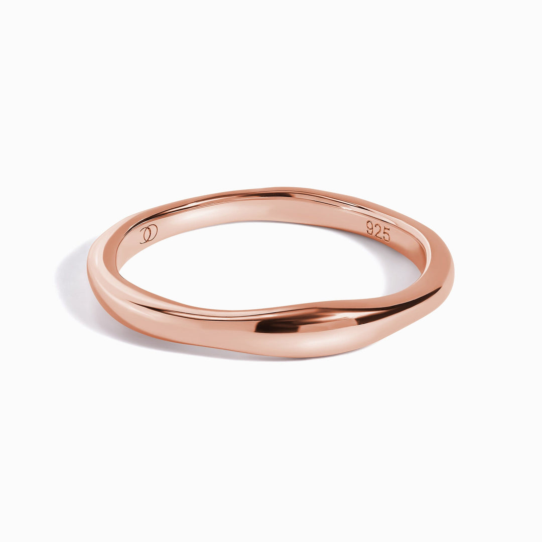 Hammered Stacking Band