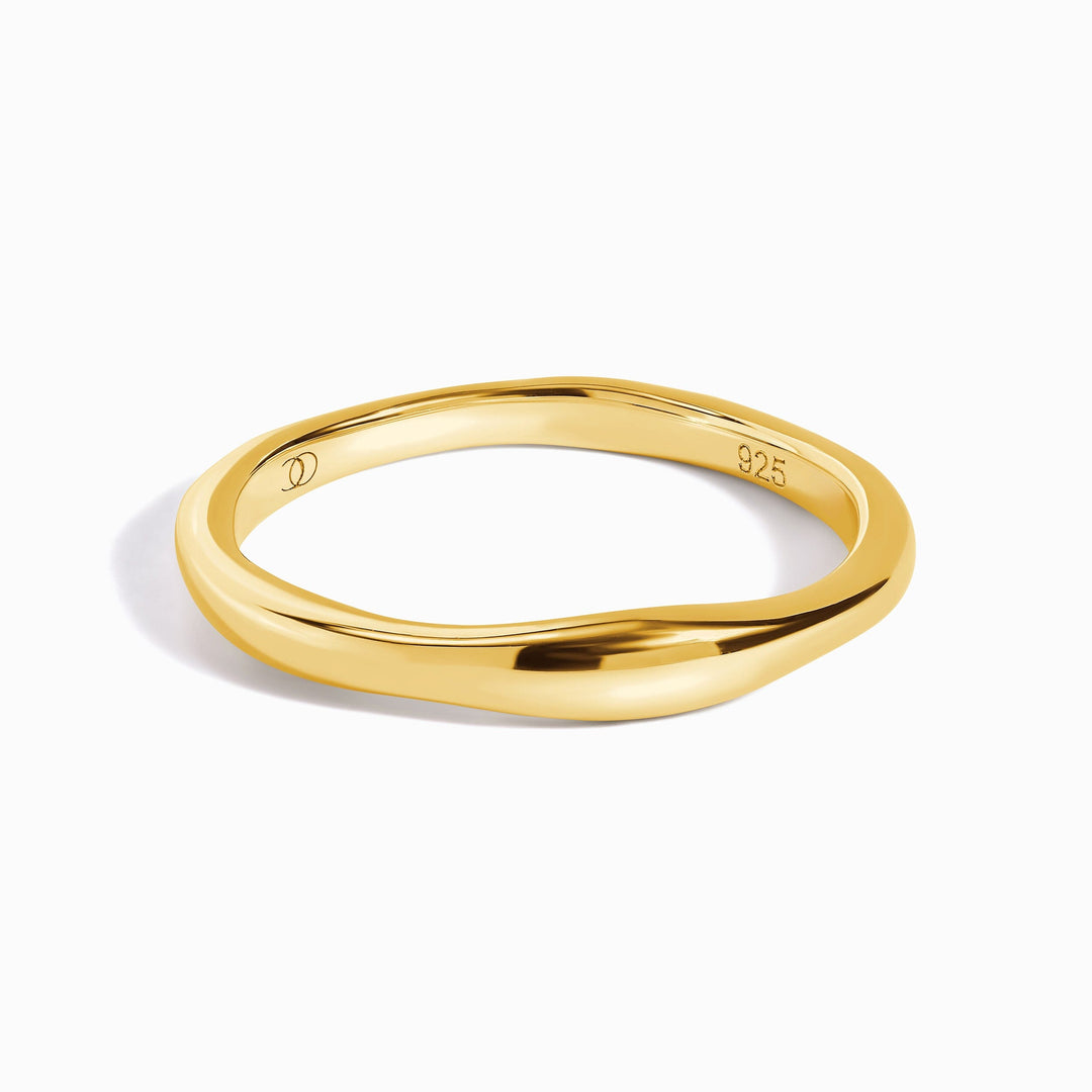 Hammered Stacking Band