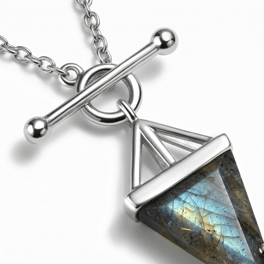 Labradorite T-Lock Necklace