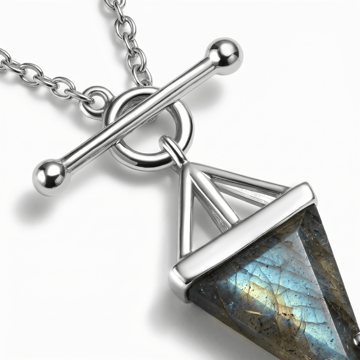 Labradorite T-Lock Necklace