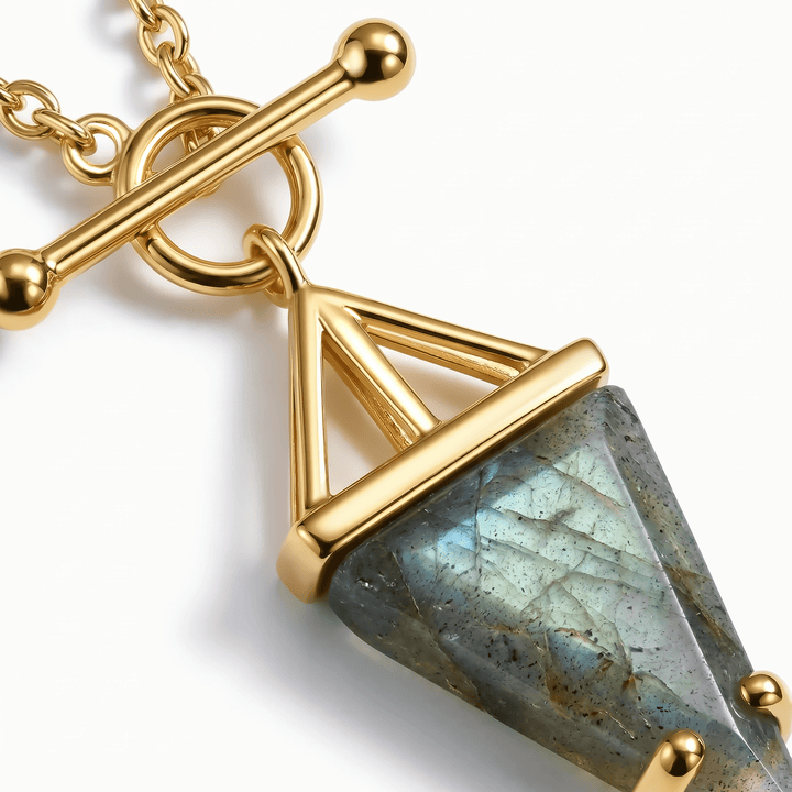 Labradorite T-Lock Necklace