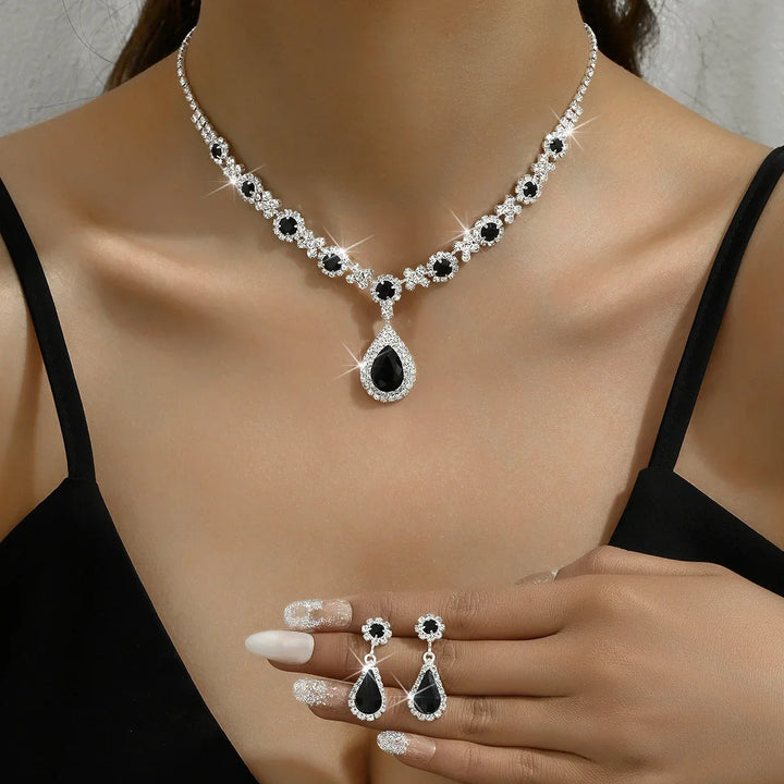 Timeless Crystal Garden Jewelry Set