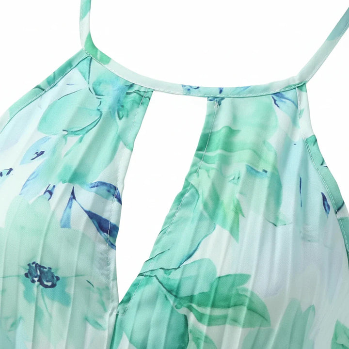 Floral A-Line Maxi Dress for Women
