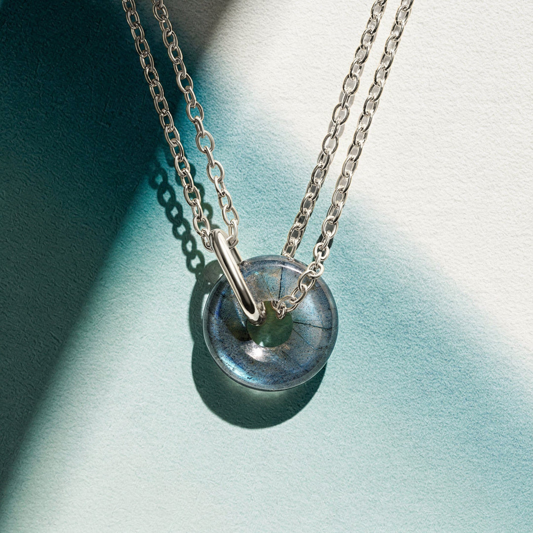Labradorite Drop Necklace