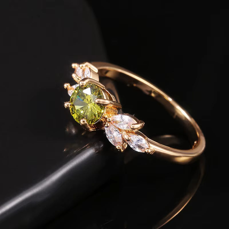 Green Royal Hoop Ring