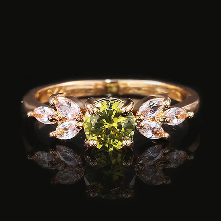 Green Royal Hoop Ring