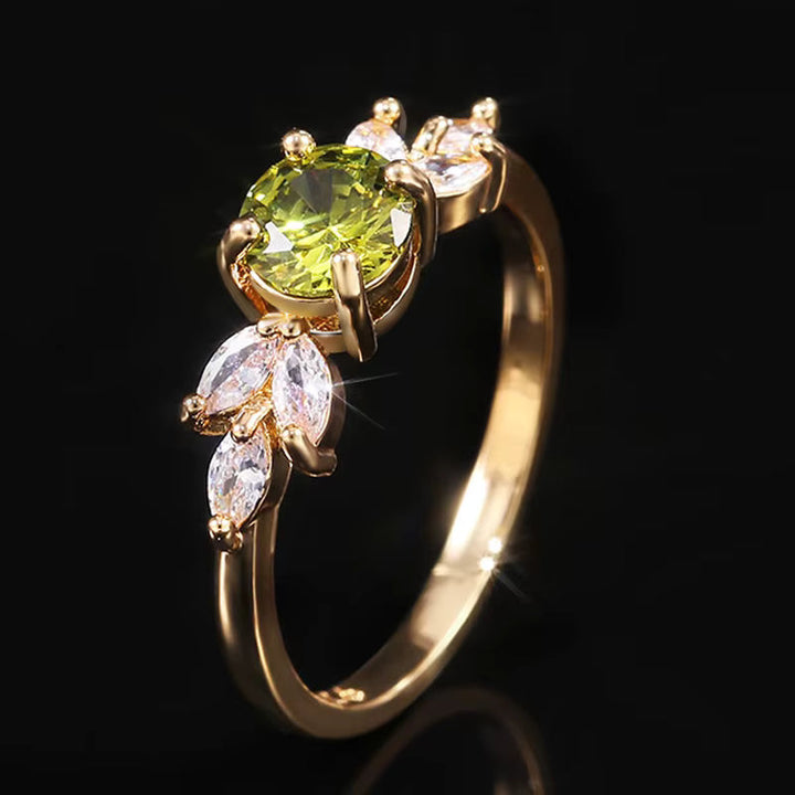 Green Royal Hoop Ring