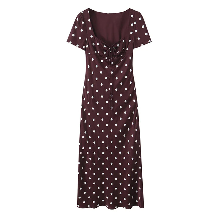 Margot™ – Vintage Polka Dot Dress