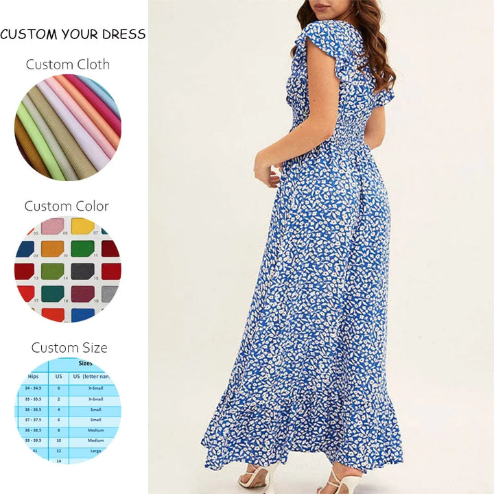 Celeste™ – Mediterranean Maxi Dress